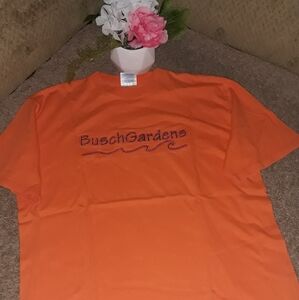 Vintage (Size L) Busch Gardens Puff Paint Graphic T-Shirt